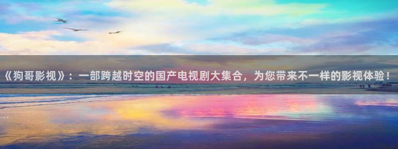 久久久浮力影院：《狗哥影视》：一部跨越时空的国产电视剧大集合，为您带来不一样的影视体验！